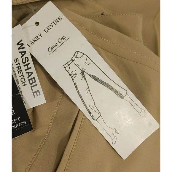 👯‍♀️Host Pick⚡️Larry Levine SPT Stretch Career Crop Pants - Picture 4 of 9